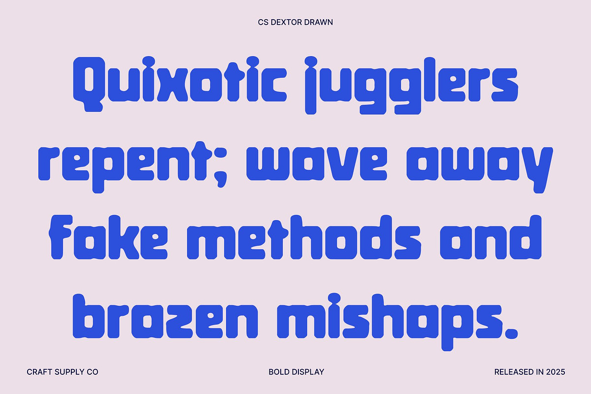 CS Dextor Drawn, a Sans Serif Font by Craft Supply Co. (Photo 7 of 8)