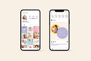 Canva Confetti Instagram Templates, a Social Media Template by anastasiia.art (Thumbnail 4 of 4)