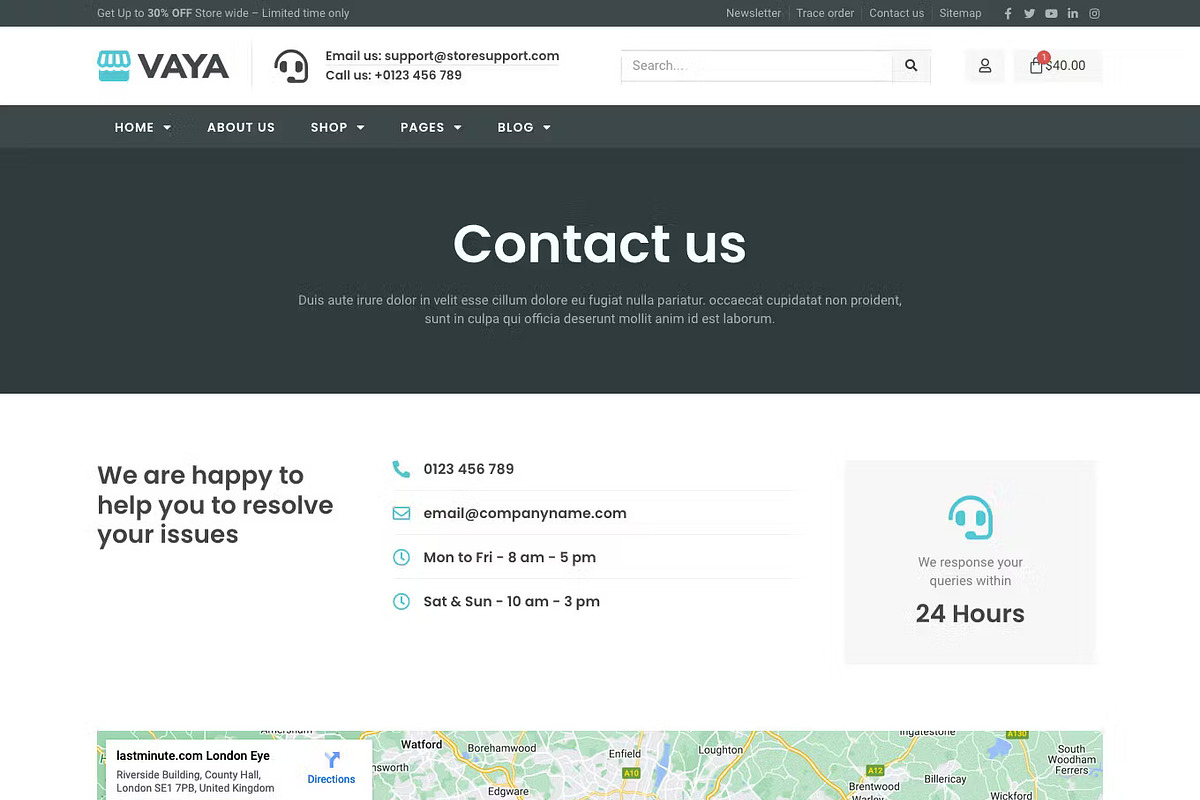 WooCommerce Elementor Template Kit, an UI Kit Template by UInstrument (Photo 9 of 9)