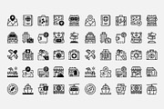 75 Travel Icon Pack, a Duotone Icon by Bilicube Studio (Thumbnail 2 of 2)