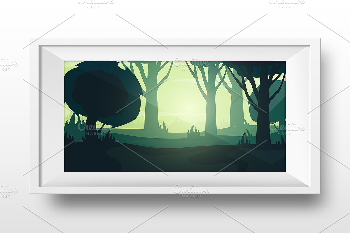 Forest banners, an Illustration by Leo Edition (Photo 4 of 5)