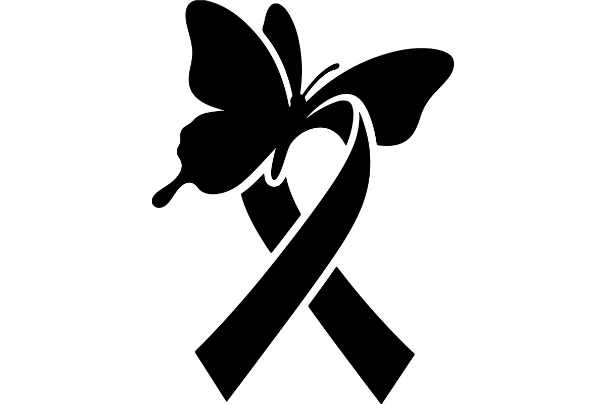 Breast Cancer Ribbon with Butterfly, a Seasonal Illustration by balal (Photo 4 of 17)