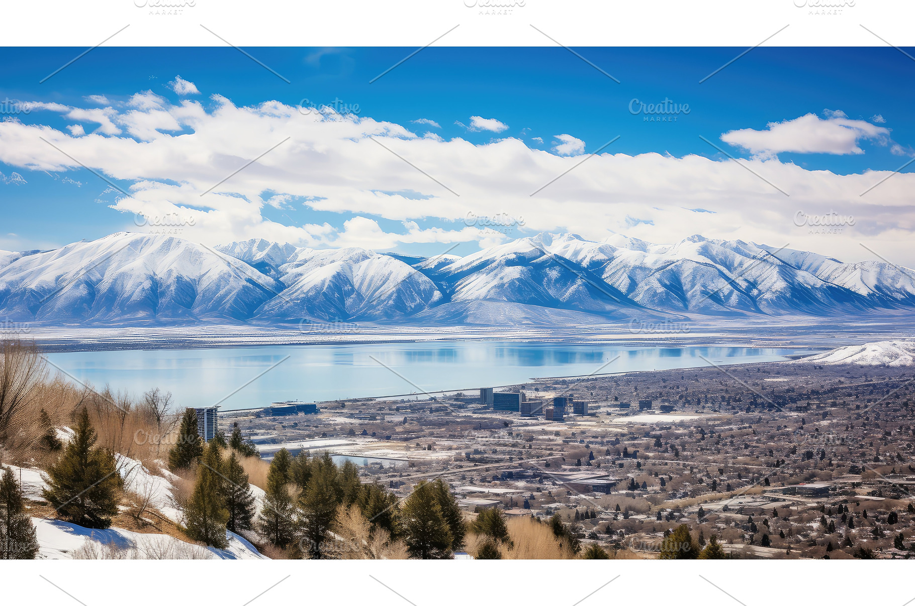 utah salt lake county ai generated, a Transportation Photo by pikepicture