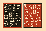 Degres - Psychedelic Display Family, a Serif Font by Holyline Design (Thumbnail 14 of 14)