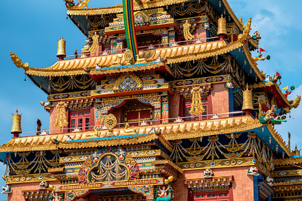 Nyingmapa Monastery, Mysore,India