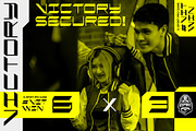 Geoska – Sci-fi Display Font, a Sans Serif Font by Invasi Studio (Thumbnail 9 of 10)