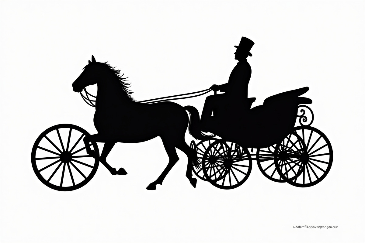 Vintage Horse Carriage Bundle, an Illustration by jahid234 (Photo 4 of 7)