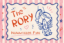 Rory Handwritten Font
