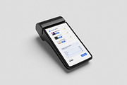 Payment Terminal Mockup, a Device Mockup by swsi-studio (Thumbnail 2 of 5)