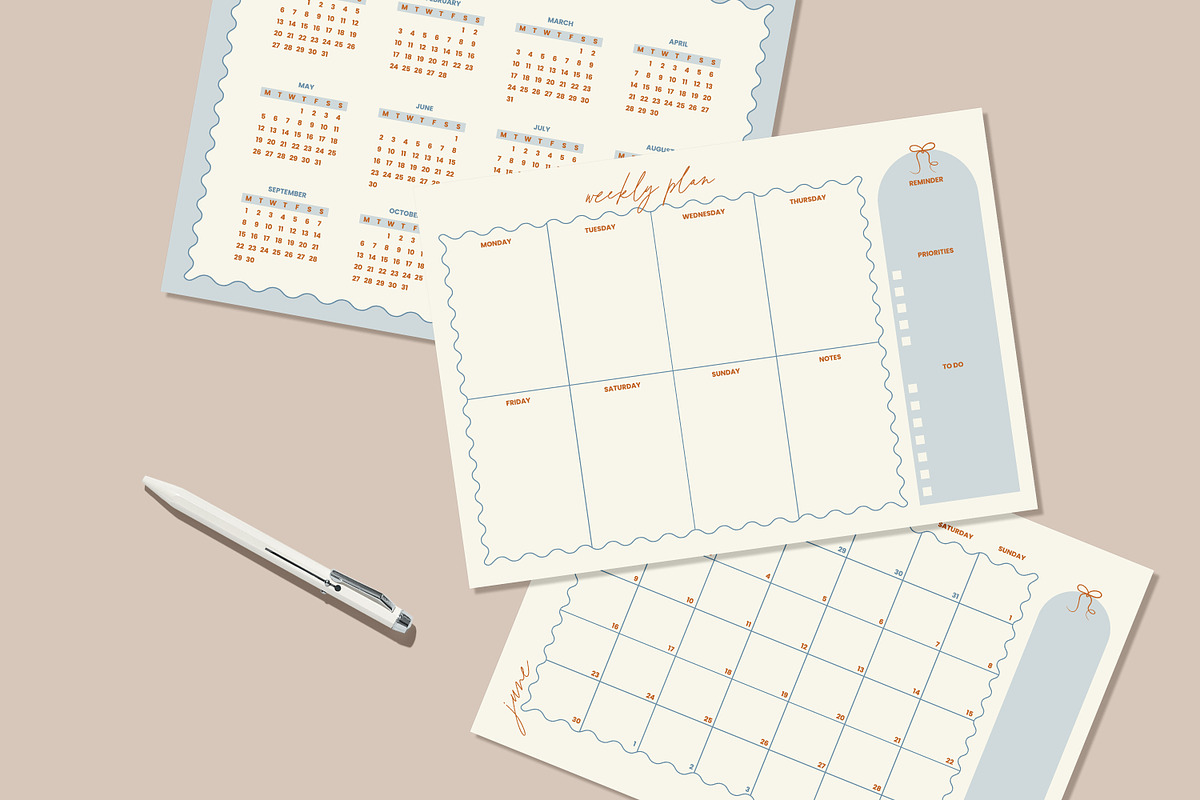 2025 Calendar and Planner, a Templates & Theme by May Motif (Photo 9 of 12)