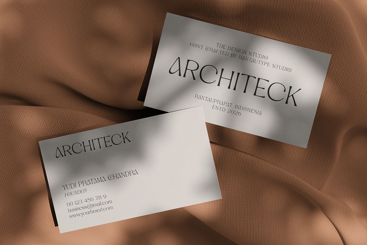 Morefa Modern Elegant Serif Font, a Serif Font by RantautypeStudio (Photo 11 of 15)
