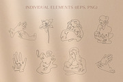 Abstract Line Drawing, a Poster Template by Anna's Lettering (Thumbnail 9 of 14)