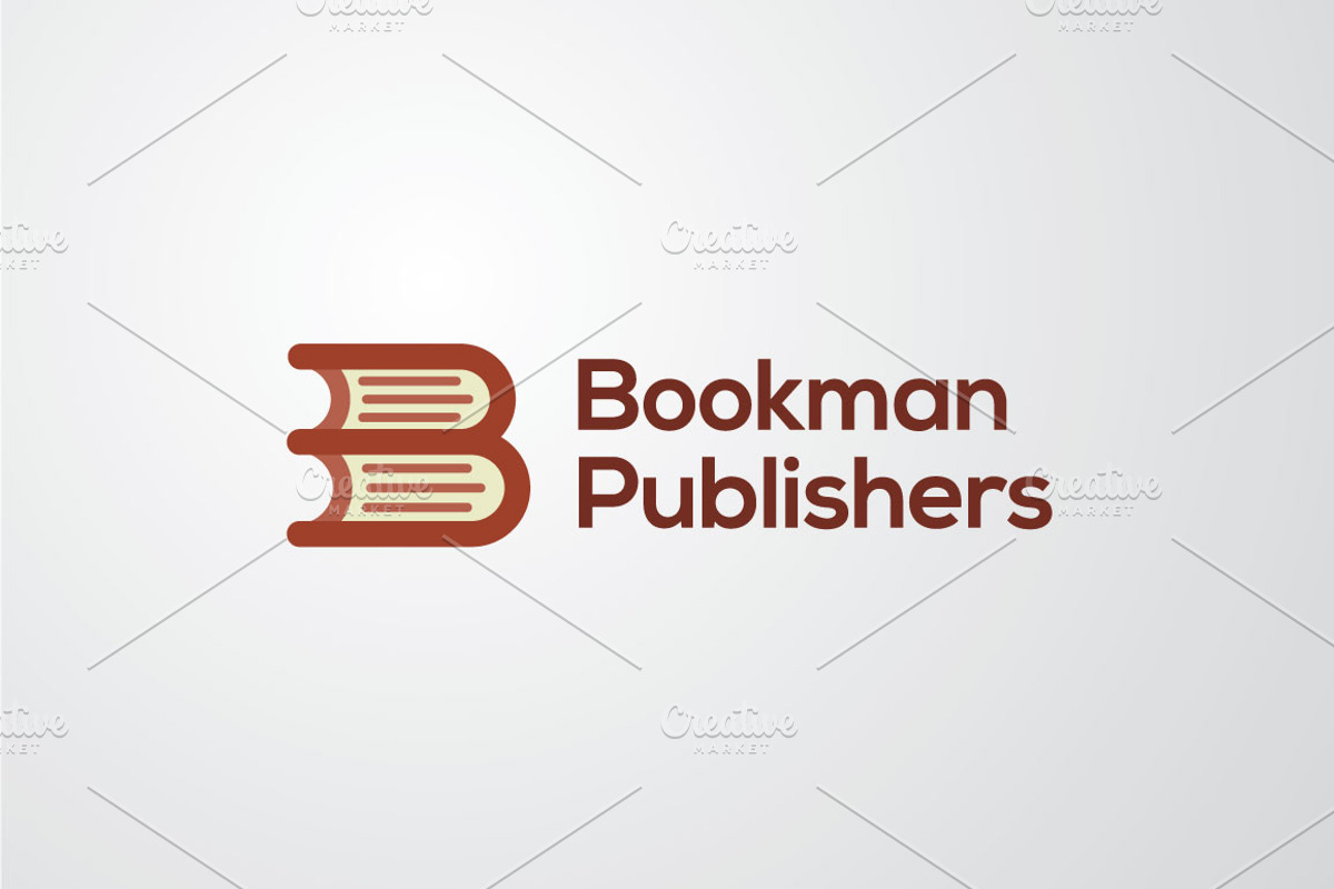 Bookman Publishers | Vector Logo, a Branding & Logo Template by HMX23 (Photo 1 of 2)