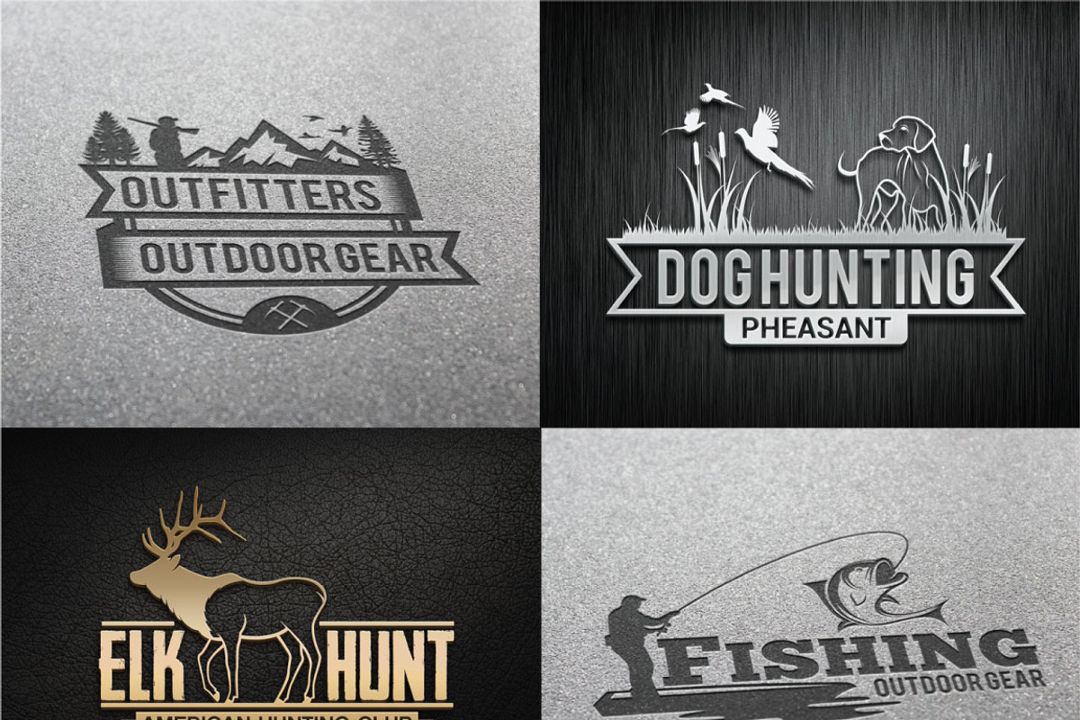 Hunting Vintage Badges and Logos, a Branding & Logo Template by shazi (Photo 4 of 7)