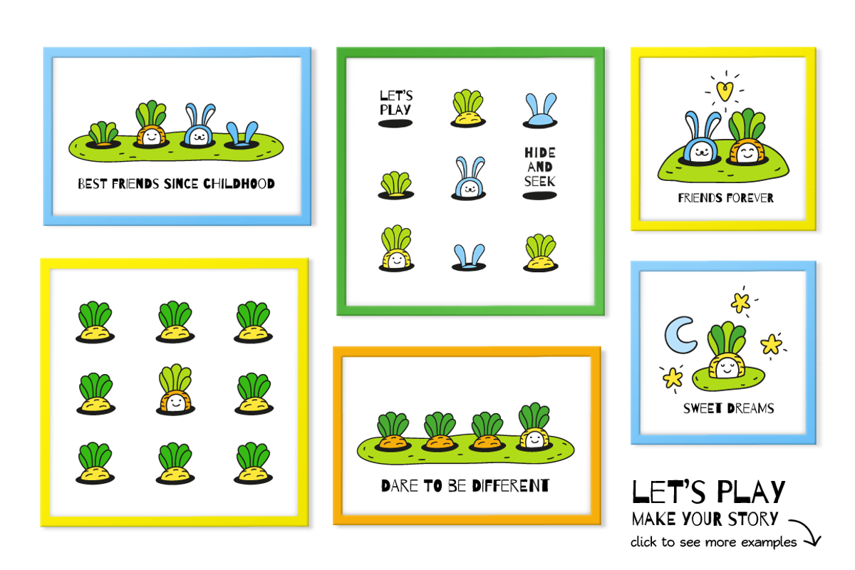 HELLO LITTLE ONE | BABY DESIGN SET, an Animal Illustration by CATMINT (Photo 11 of 11)