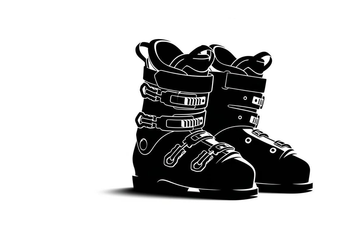 collection of Winter Ski Silhouette, an Illustration by Amazin_art (Photo 26 of 33)