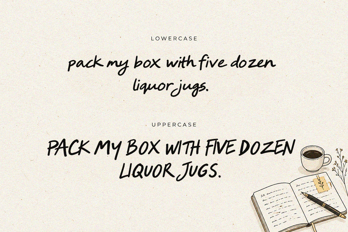 Saturday Brush, a Script Font by Struggle Studio (Photo 8 of 10)