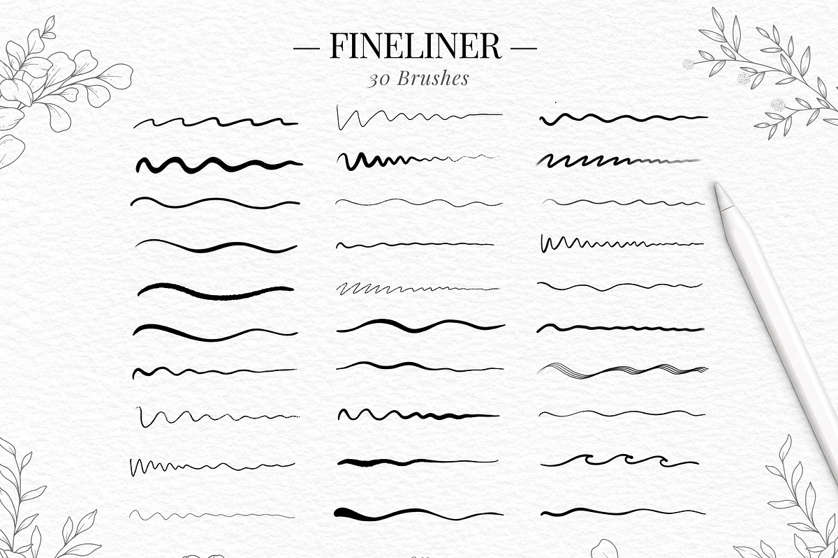 130 Tattoo Procreate Brushes, a Brush Add-On by LaurenceVArtiste (Photo 3 of 10)