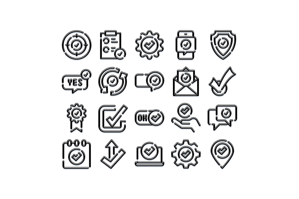Confirming and verifying check mark, an Object Graphic by pikepicture (Photo 1 of 3)