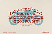 Highwood Ridge - A Rustic Font, a Serif Font by Komet & Flicker (Thumbnail 2 of 15)