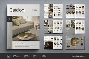 Furniture Product Catalog, a Magazine Template by Haps Space