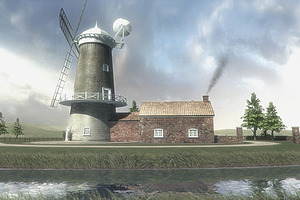 Windmill Apartment, an Architecture 3D Model by RivermillStudios