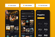 MovieBox - Movie Streaming Mobile, an App Template by productype1 (Thumbnail 3 of 5)