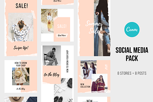 Canva Social Media Pack Vol.1