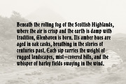 Glenhaven, a Font by Loudoun Design Co. (Thumbnail 4 of 5)