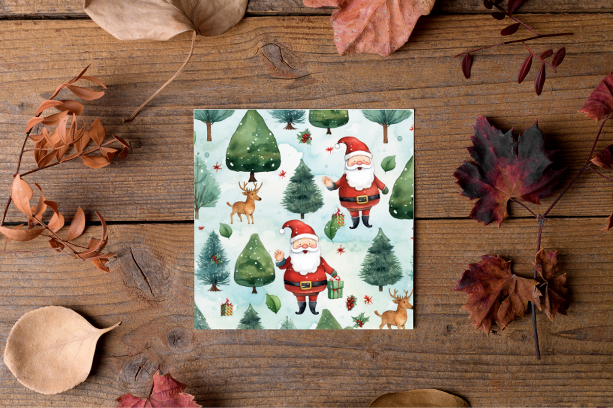 Christmas Card Design Bundle 18, a Card Template by Jay Major Designs (Photo 3 of 10)