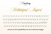 Armstrong, a Script Font by Larin Type Co. (Thumbnail 15 of 15)