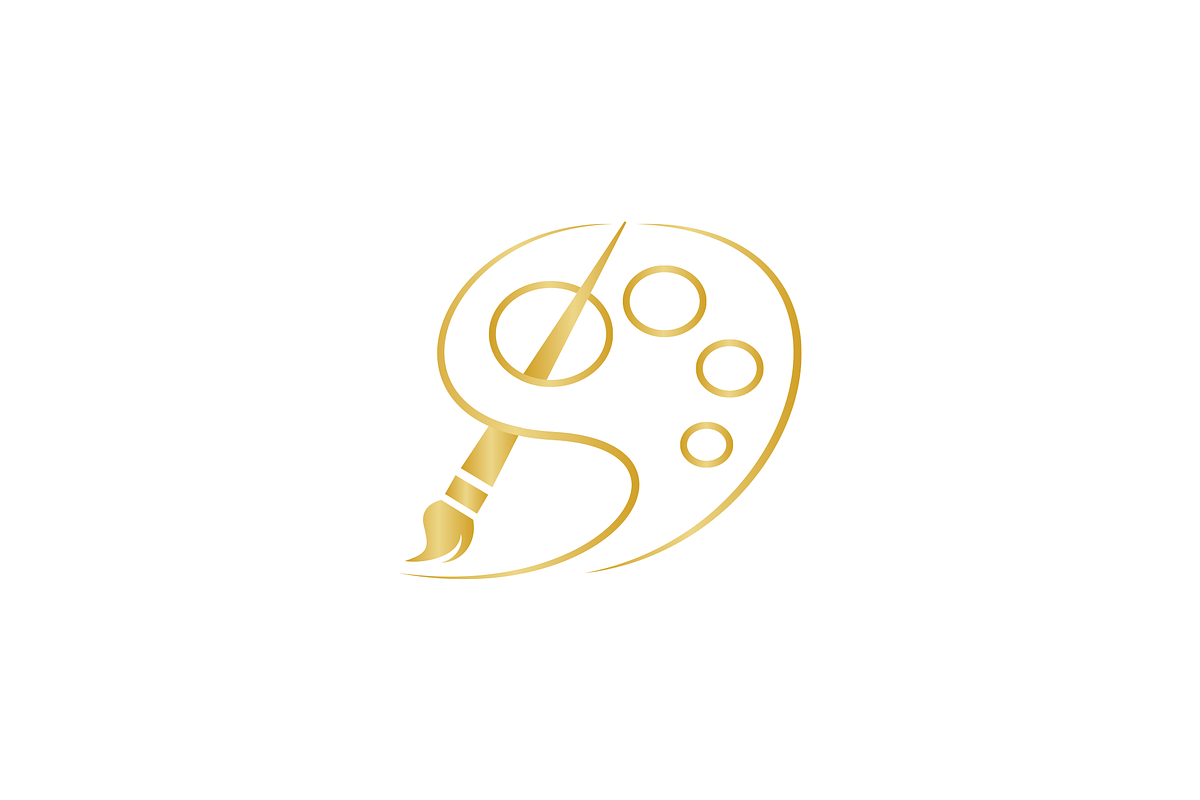 Minimalist Modern Painting Tools, a Branding & Logo Template by Luxury Logos (Photo 3 of 4)