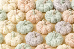 Halloween pumpkins background in pas, a Photo by Dvoevnore photos