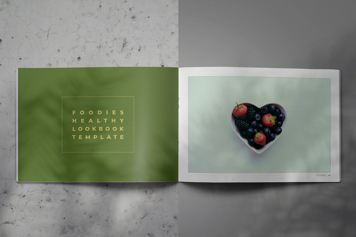 FOODIES Lookbook Brochure Template, a Brochure Template by Indotitas (Photo 8 of 9)