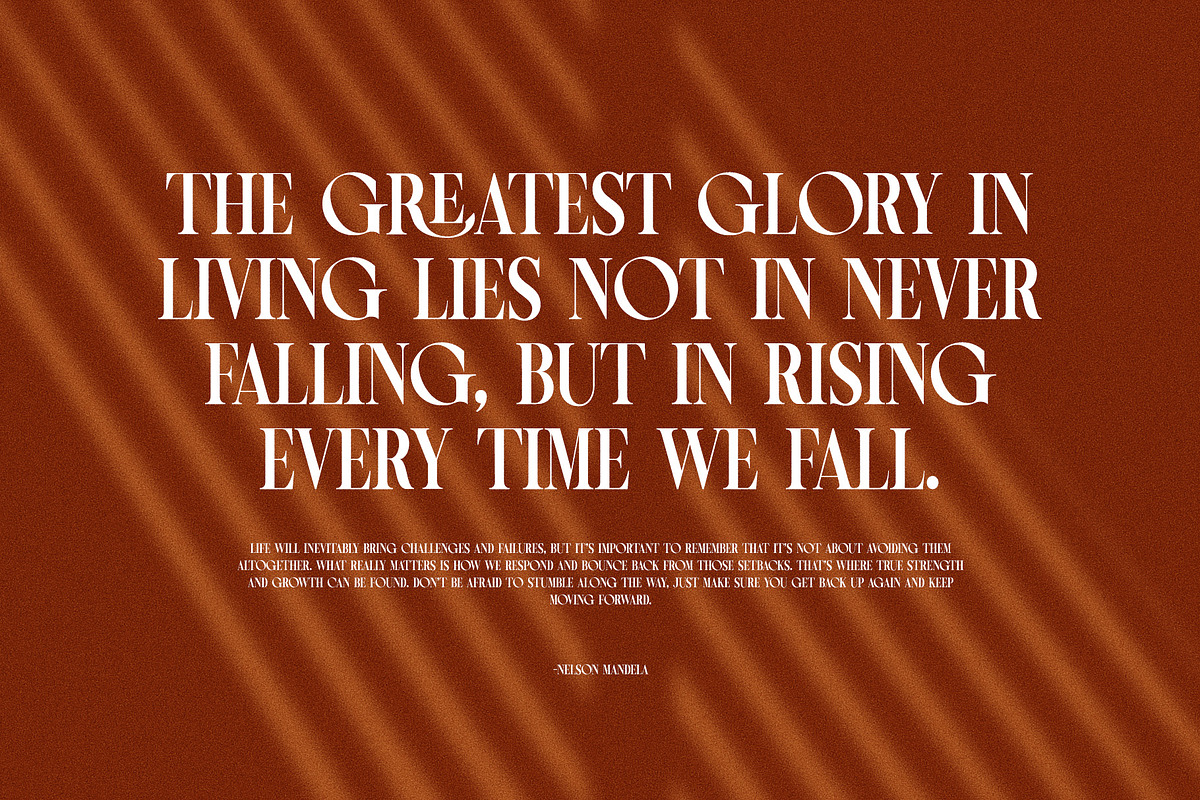 Ziporah Elegant Serif Font, a Serif Font by Graphicxell (Photo 4 of 10)