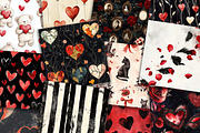 Seamless Red Rose Pattern, a Pattern Graphic by Design Scotch (Thumbnail 1 of 6)