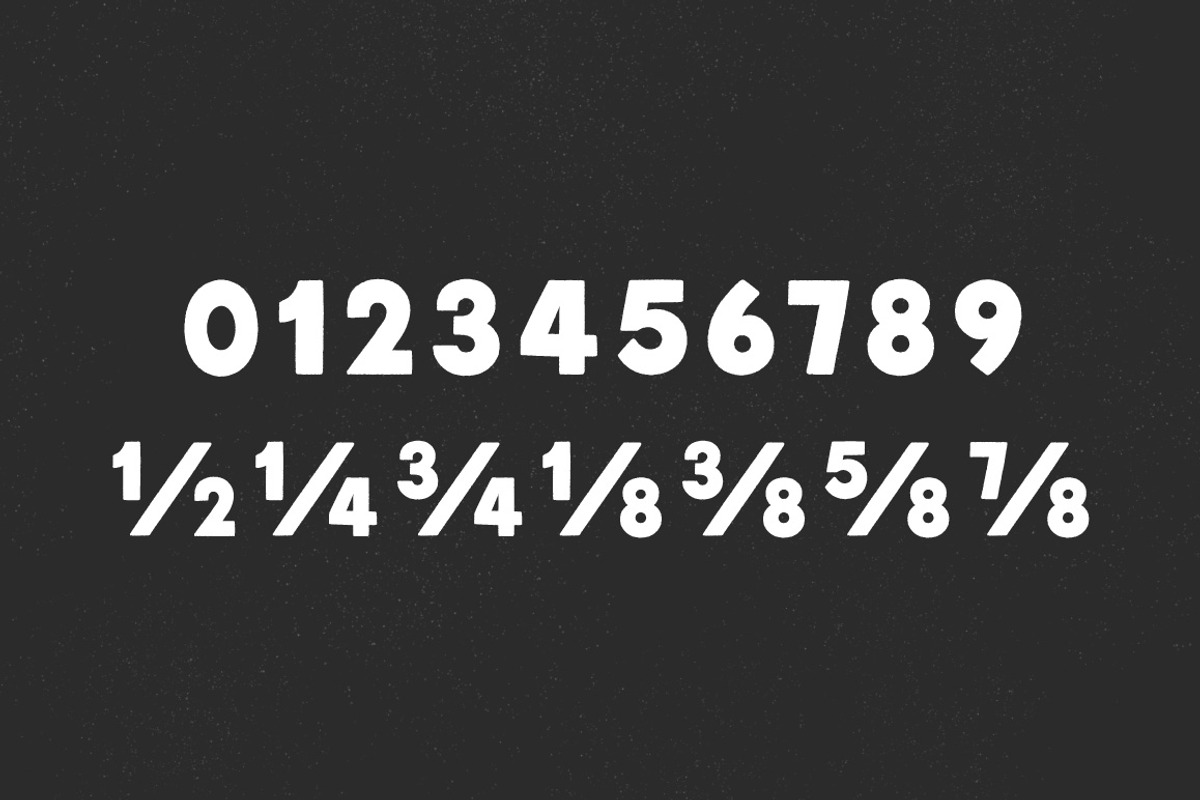 Milkbox Font preview 4