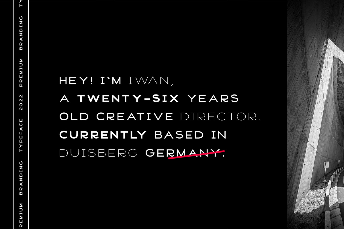 Brocode Display Typeface, a Sans Serif Font by Foxtype (Photo 5 of 8)