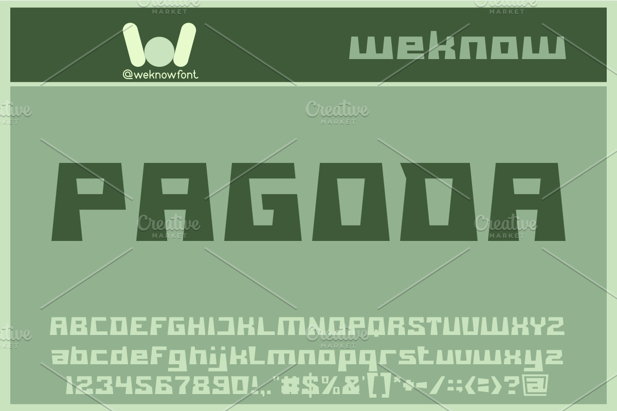 Sculpture font, a Font by weknow (Photo 3 of 5)