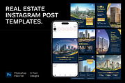 Real Estate Instagram Post Template, a Social Media Template by Bornx Design (Thumbnail 1 of 5)