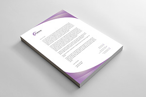 Light Corporate Letterhead