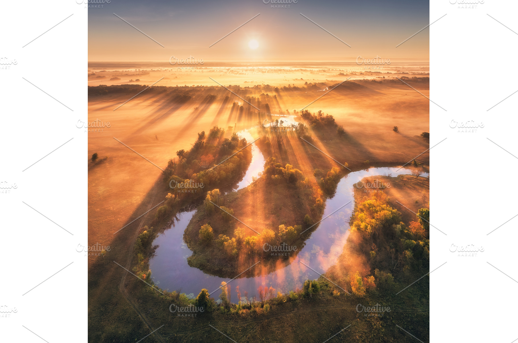 Aerial view of beautiful curving, a Nature Photo by den-belitsky