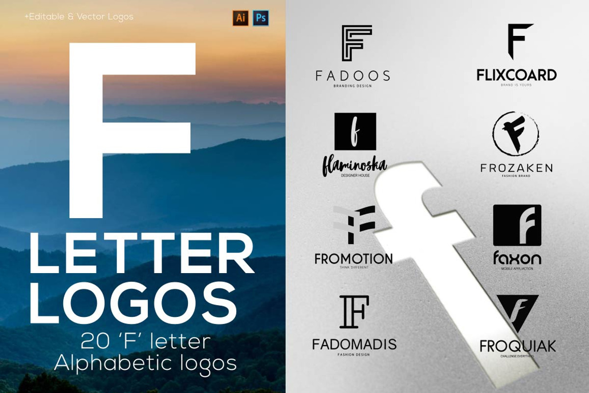520 A to Z Logos Bundle, a Branding & Logo Template by AN Productions (Photo 15 of 58)