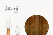 Watercolor Food BUNDLE, a Food Illustration by NiKO (Thumbnail 5 of 25)