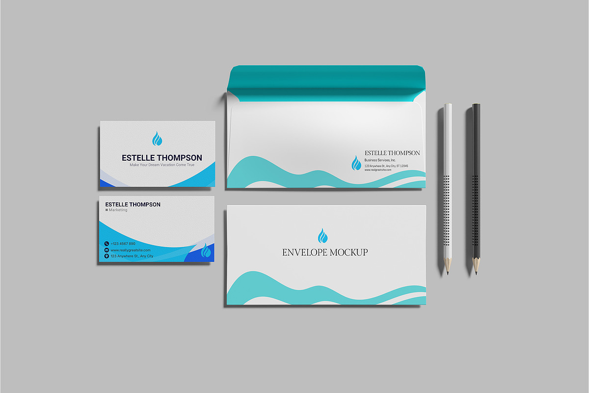 Stationery Branding Mockup, a Product Mockup by Bangdastudio (Photo 8 of 11)