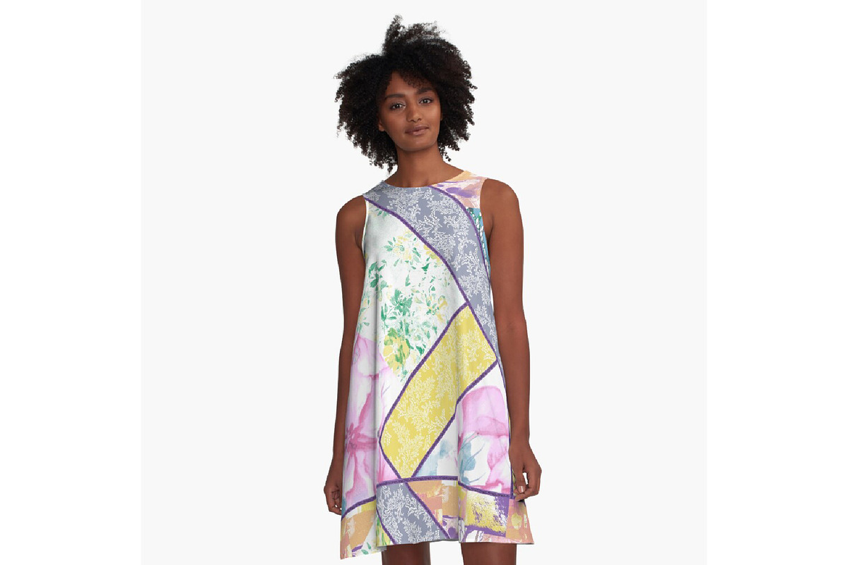 Patchwork Florals – Botanical, an Illustration by kraalikaacreations (Photo 1 of 5)