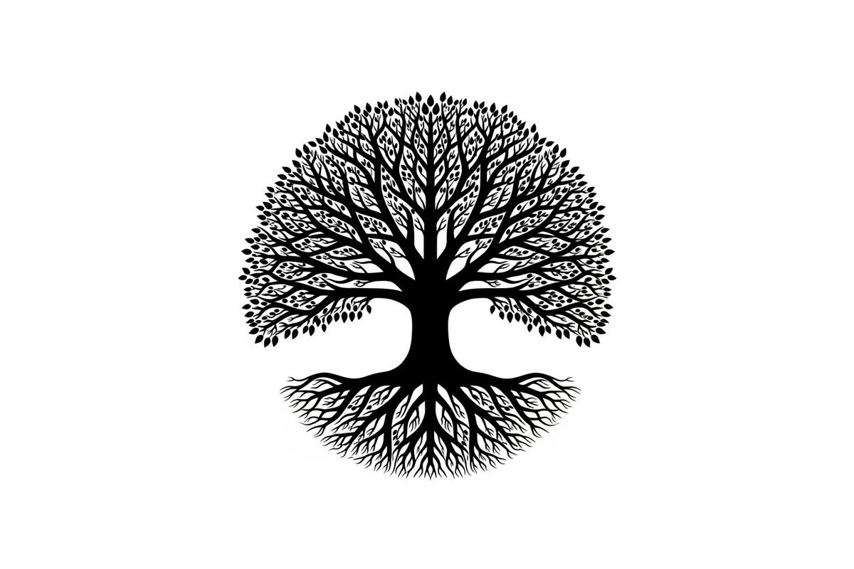 Decorative Tree of Life Vector Set, an Illustration by Creativeshirt (Photo 7 of 13)