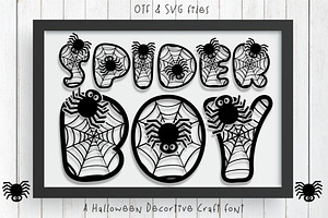 Spider Boy Font