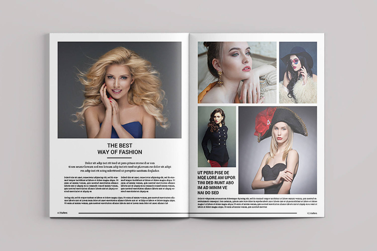 Fashion Lookbook, a Brochure Template by Template Shop (Photo 8 of 9)
