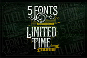 Font Bundles 2, a Sans Serif Font by Twicolabs Fontdation (Thumbnail 3 of 5)
